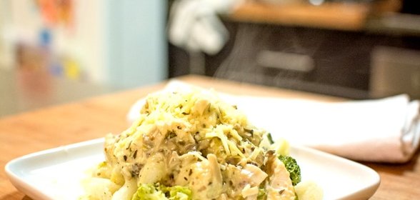 Белый соус для курицы