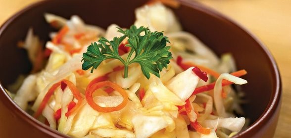 Капуста, квашенная с острым перцем