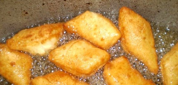 Баурсаки на майонезе