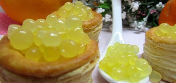 Десерт Апельсиновая икра