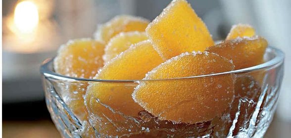 Цукаты из имбиря