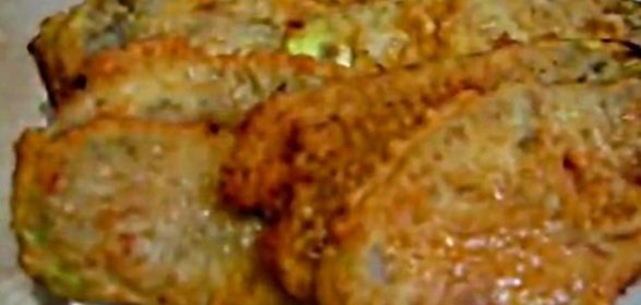 Отбивные из баклажанов в кляре