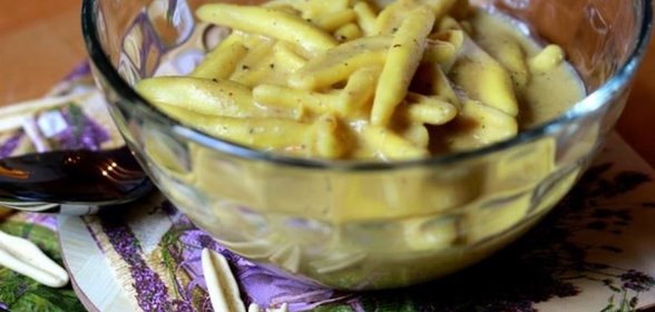 Fusilli & Шафрановый соус