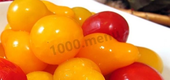 Маринованные сладкие помидоры на зиму