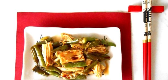 Соевая спаржа по-китайски