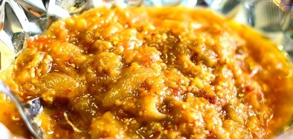 Свежая икра из баклажанов