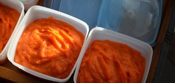 Морковное пюре на зиму