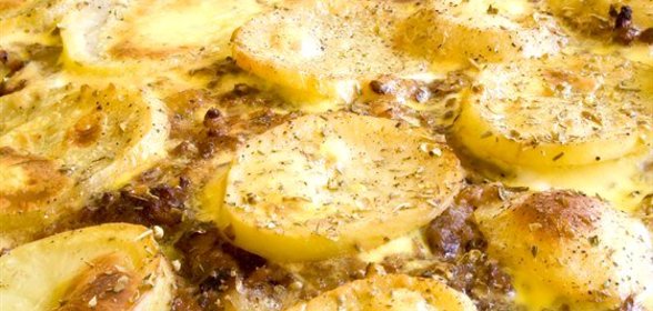 Картофельный гратен