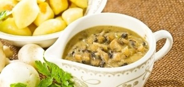 Соус из шампиньонов