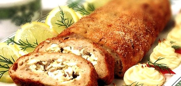 Котлеты с начинкой из яйца