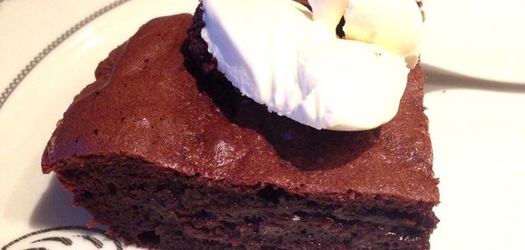 Горячий шоколадный кекс