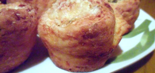 Булочки с сыром и базиликом и чесноком