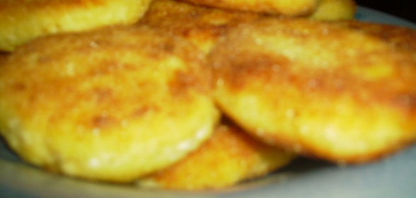 Сырники с кукурузной мукой