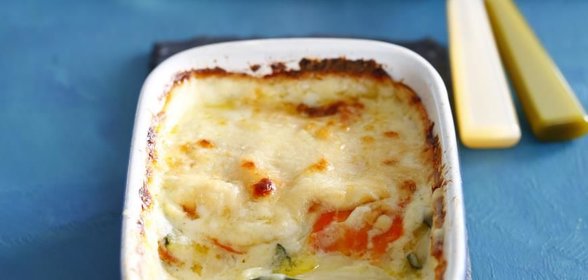 Лазанья из цукини с морковью