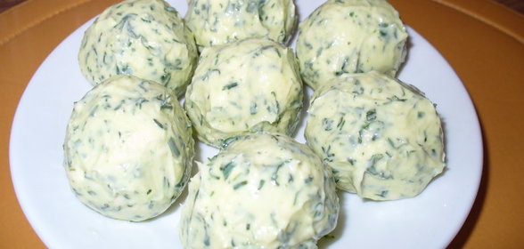 ЗЕЛЁНОЕ МАСЛО ( Kräuterbutter )