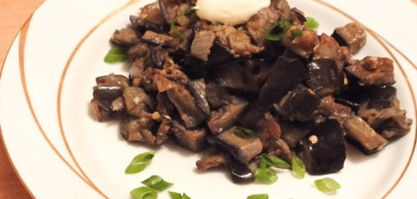 Жареные баклажаны Как грибы