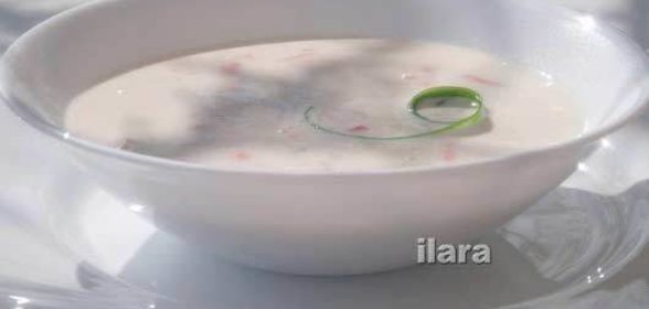 Быстрый сырный суп с овощами