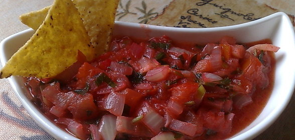 соус для мексиканских кукурузных чипсов