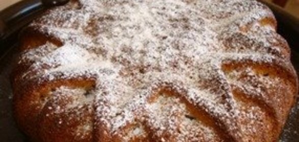 Кекс с халвой