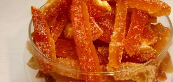 Цукаты из апельсиновых корок