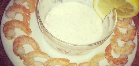 Сливочный соус для креветок