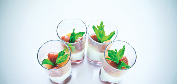 Домашняя панна-котта