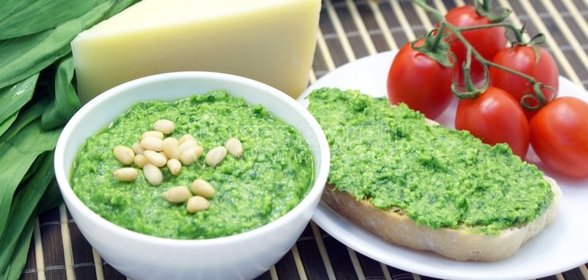 Соус «Песто» из черемши