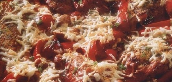 Жареная курятина в томатном соке