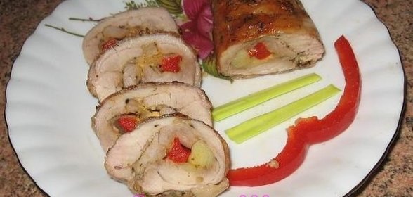 Куриный рулет (вариант)