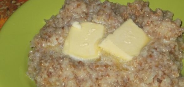 Каша из дробленой пшеничной крупы