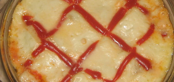 Каннеллони с соусом бешамель