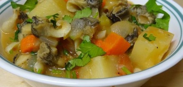 Соус с Ракушками и Картофелем