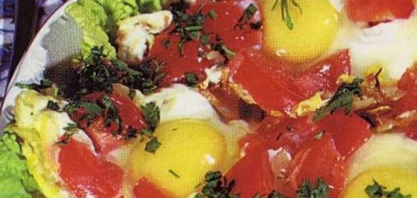 Яичница «Фламенко»