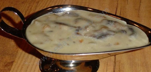 Грибной соус со сметаной