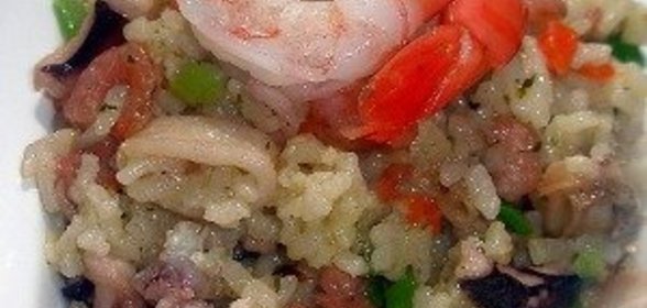 Ризотто с морепродуктами