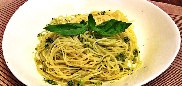 Паста с песто по‑генуэзски