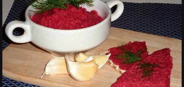 Свекольное ПЕСТО с пармезаном, как вариант №