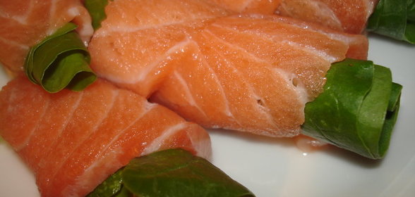 Карпаччо из семги