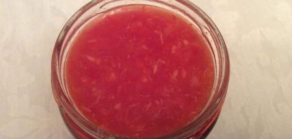 Приправа из помидоров с хреном