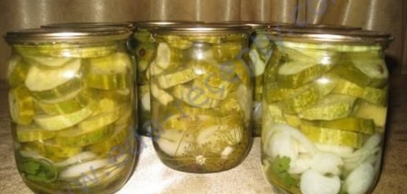 Салат из огурцов Зимний король на зиму