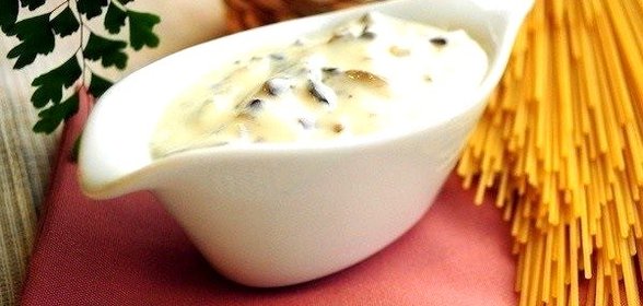 Грибной соус с хреном