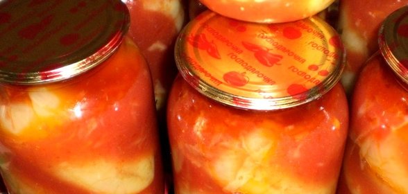 Фаршированные патиссоны на зиму