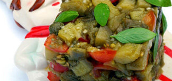 Тартар из баклажанов