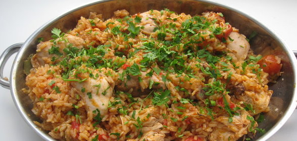 Джамбалайя из курицы