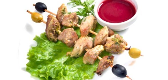 Соус из брусники и сыра