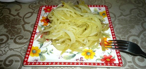 Маринованная зеленая редька