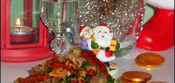 Салат-закуска Язык проглотишь под водку