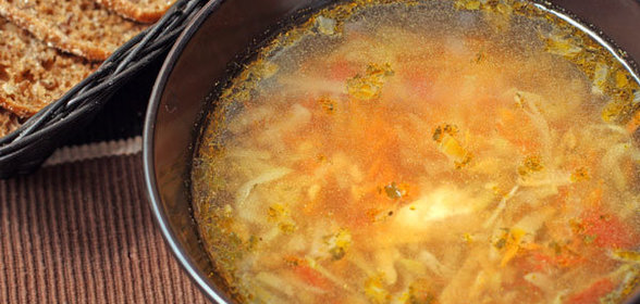 Детский суп с овощами