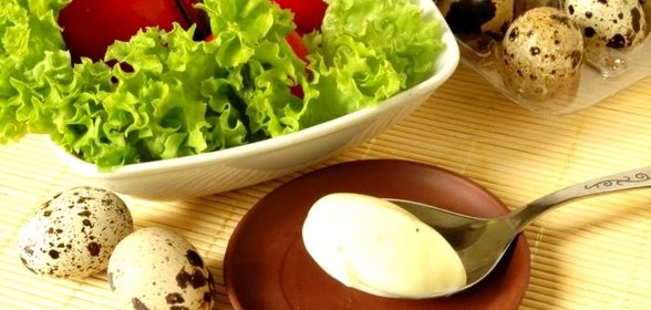 Майонез на перепелиных яйцах