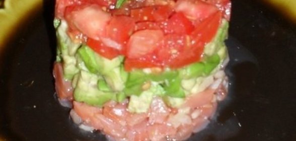 Тартар из лосося